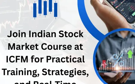 Join Indian Stock Market Course at ICFM for Practical Training, Strategies, and Real-Time Market Skills