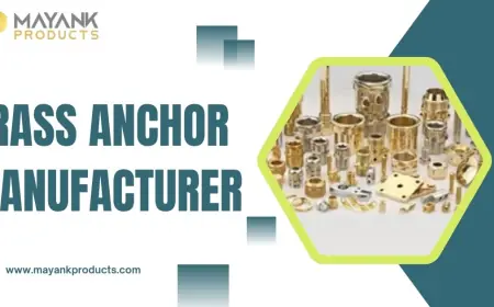 Leading Brass Anchor Manufacturer in India – Quality That Holds