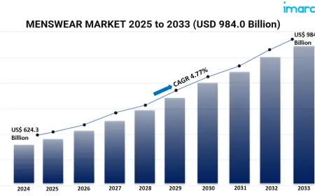 Global Menswear Market Size, Share, forecast Trends & Forecast 2025–2033