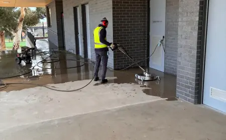 Nationwide Commercial Cleaning Transforms Essendon Complex with Expert Pressure Washing Services