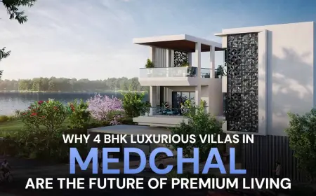 Your Dream 5 BHK Villas in Hyderabad Await at The Boat Club