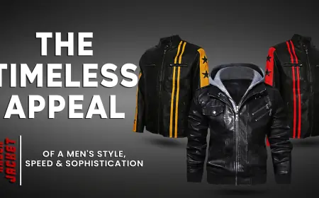 The Timeless Appeal Of A Men's Racer Jacket: Style, Speed & Sophistication