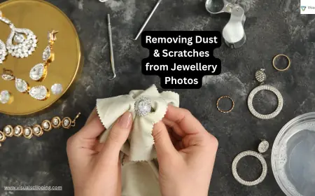 Shine Bright: A Step‑by‑Step Guide to Removing Dust & Scratches from Jewellery Photos