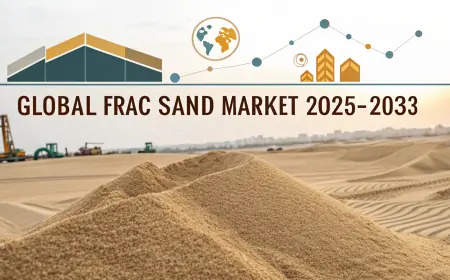 Frac Sand Market Outlook, Trends, Industry Share, Key Players and Forecast 2025-2033