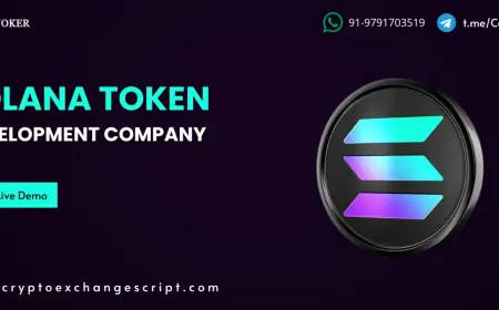 Solana Token Development  Specializing in Ultra-Fast Transactions, Low Fees & Custom Smart Contracts