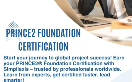 Prince2 foundation Certification training - Simpliaxis