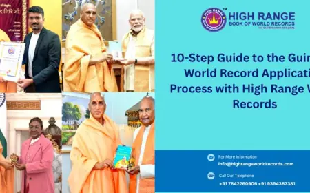 10-Step Guide to the Guinness World Record Application Process with High Range World Records