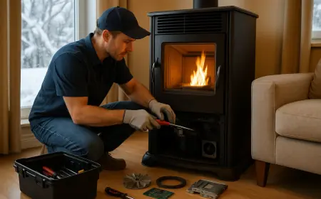 What Components Often Fail and Need Pellet Stove Repair?