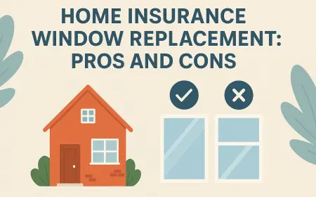 Home Insurance Window Replacement: Pros and Cons