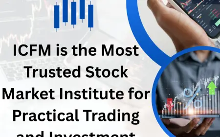 ICFM is the Most Trusted Stock Market Institute for Practical Trading and Investment Skill Development