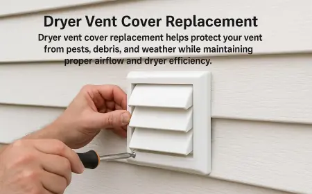 Why Hiring a Pro for Dryer Vent Cover Replacement in Lewisville