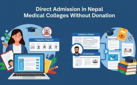 Direct Admission in Nepal Medical Colleges Without Donation