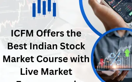ICFM Offers the Best Indian Stock Market Course with Live Market Exposure and Career Benefits
