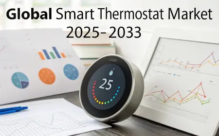 Smart Thermostat Market Trends, Share Analysis, Growth Drivers, and Forecast 2025-2033