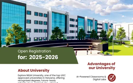 NIILM University: A Trusted Leader Among UGC Approved Universities in Haryana
