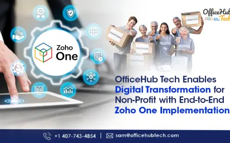 OfficeHub Tech Enables Digital Transformation for Non-Profit Organization with End-to-End Zoho One Implementation