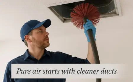 How Do Experts Perform Thorough Pure Air Duct Cleaning in Hampton