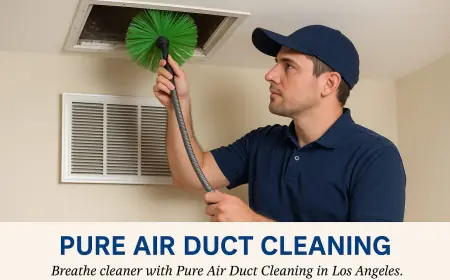 How Does Pure Air Duct Cleaning in Los Angeles Help Allergies