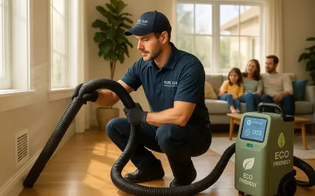 Why Pure Air Duct Cleaning Is a Smart Investment