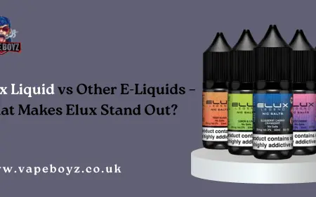 Elux Liquid vs Other E-Liquids – What Makes Elux Stand Out?