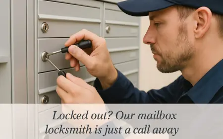 How Does a Mailbox Locksmith Handle Cluster Box Locks