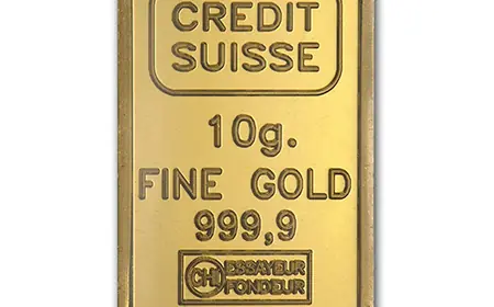 Where to Sell 10g Gold Bars at Today’s Spot Price