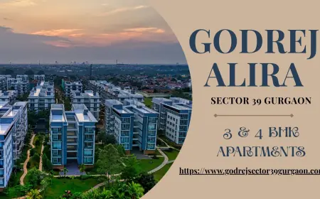 Modern Apartments at Godrej Alira Sector 39 Gurgaon