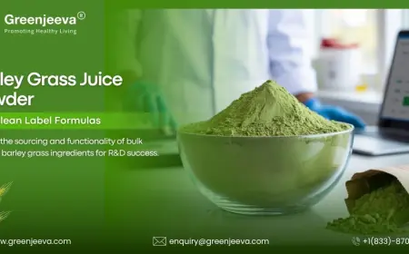Why Organic Barley Grass Juice Powder Is Becoming a Formulator’s Favourite
