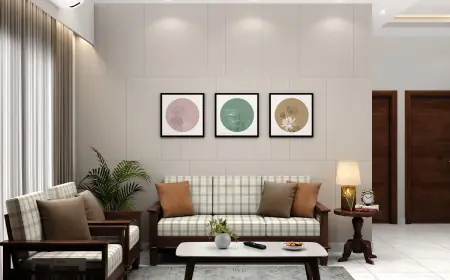 Design Ideas for Living Room with Open Dining Area