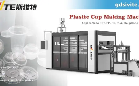 Revolutionizing Sustainability and Efficiency: The Future of the Plastic Cup Making Machine