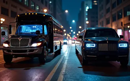 Party Bus vs. Limousine: Which is the Right Choice for Your Event?