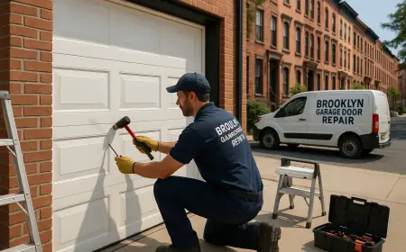 How to Choose the Best Garage Door Dents Repair in Brooklyn?