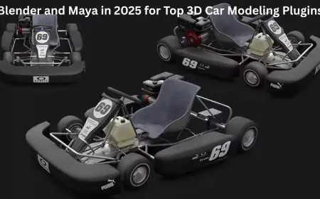 Blender and Maya in 2025 for Top 3D Car Modeling Plugins