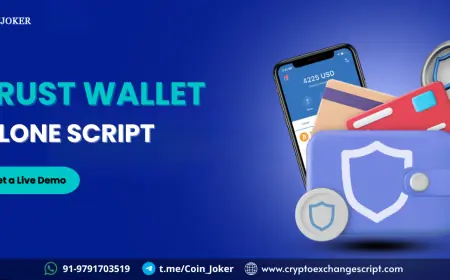Trust Wallet Clone Script for Fintech Entrepreneurs to Enter the Crypto Wallet Market Fast