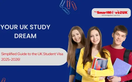 Your UK Study Dream: Simplified Guide to the UK Student Visa 2025-2026!