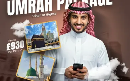 September Umrah Packages with Flights, Hotels, and Transfers Included