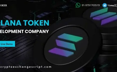 From Ideation to Launch – Complete Solana Token Development Solutions for Entrepreneurs and Enterprises