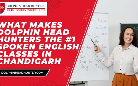 What Makes Dolphin Head Hunters the #1 Spoken English Classes in Chandigarh