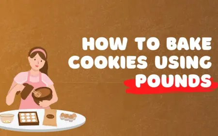 How to Bake Cookies Using Pounds