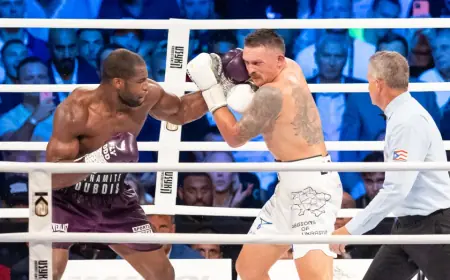 Usyk vs Dubois: The Tactical Genius vs the Knockout Artist