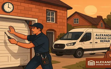 How Fast Can You Get Same Day Garage Door Repair in Alexandria?
