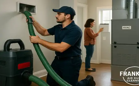 How Often Should You Schedule Negative Pressure Air Duct Cleaning in Franklin?
