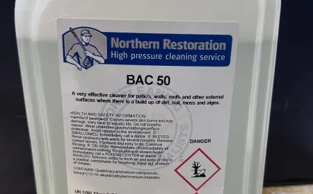 Exterior Cleaning Products Ltd Unveils Advanced Sodium Hypochlorite Solution for Patio and Driveway Restoration