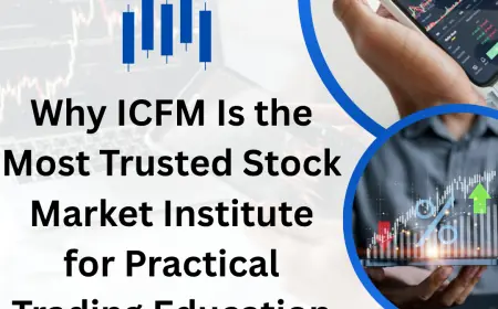 Why ICFM Is the Most Trusted Stock Market Institute for Practical Trading Education in India