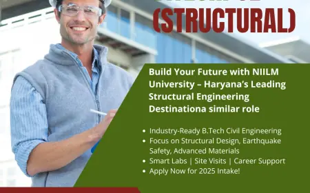 Build the Nation’s Future with NIILM University’s Structural Engineering Course in Haryana