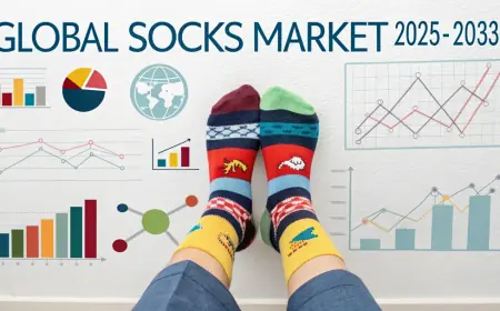 Socks Market Report, Industry Share, Trends Analysis, and Forecast 2025-2033
