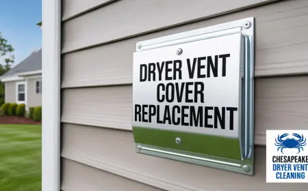 Who Offers Reliable Dryer Vent Cover Replacement in Chesapeake?