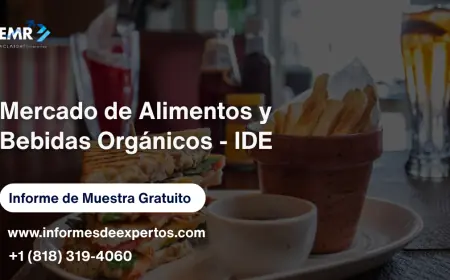 Mercado de Alimentos y Bebidas Orgánicos - IDE