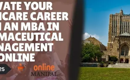 Elevate Your Healthcare Career with an MBA in Pharmaceutical Management Online