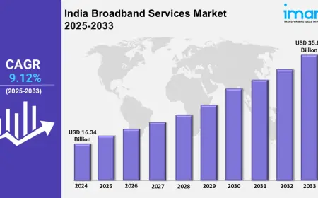 India Broadband Services Market Share, Size, Trends and Research Report 2025-2033